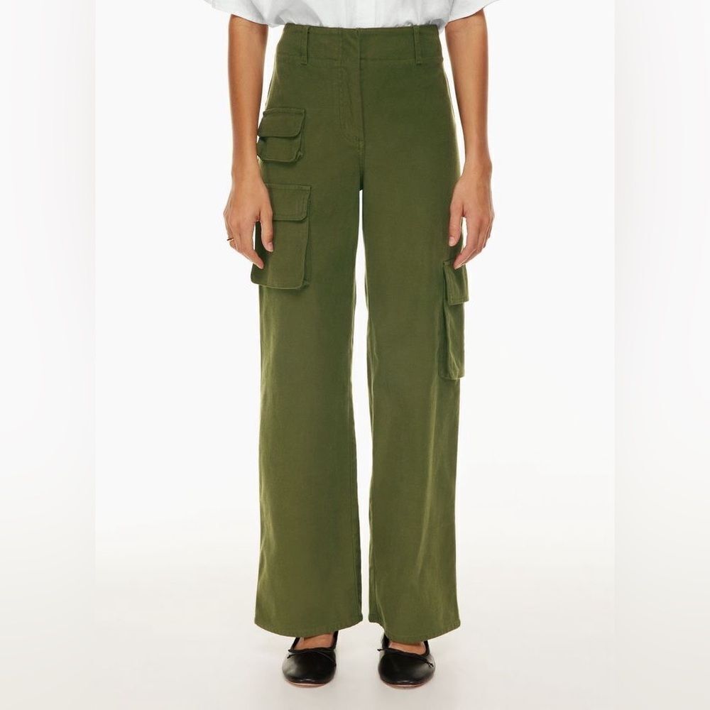 Wilfred Free | Picture Cargo Pant Olive Green Fatigue